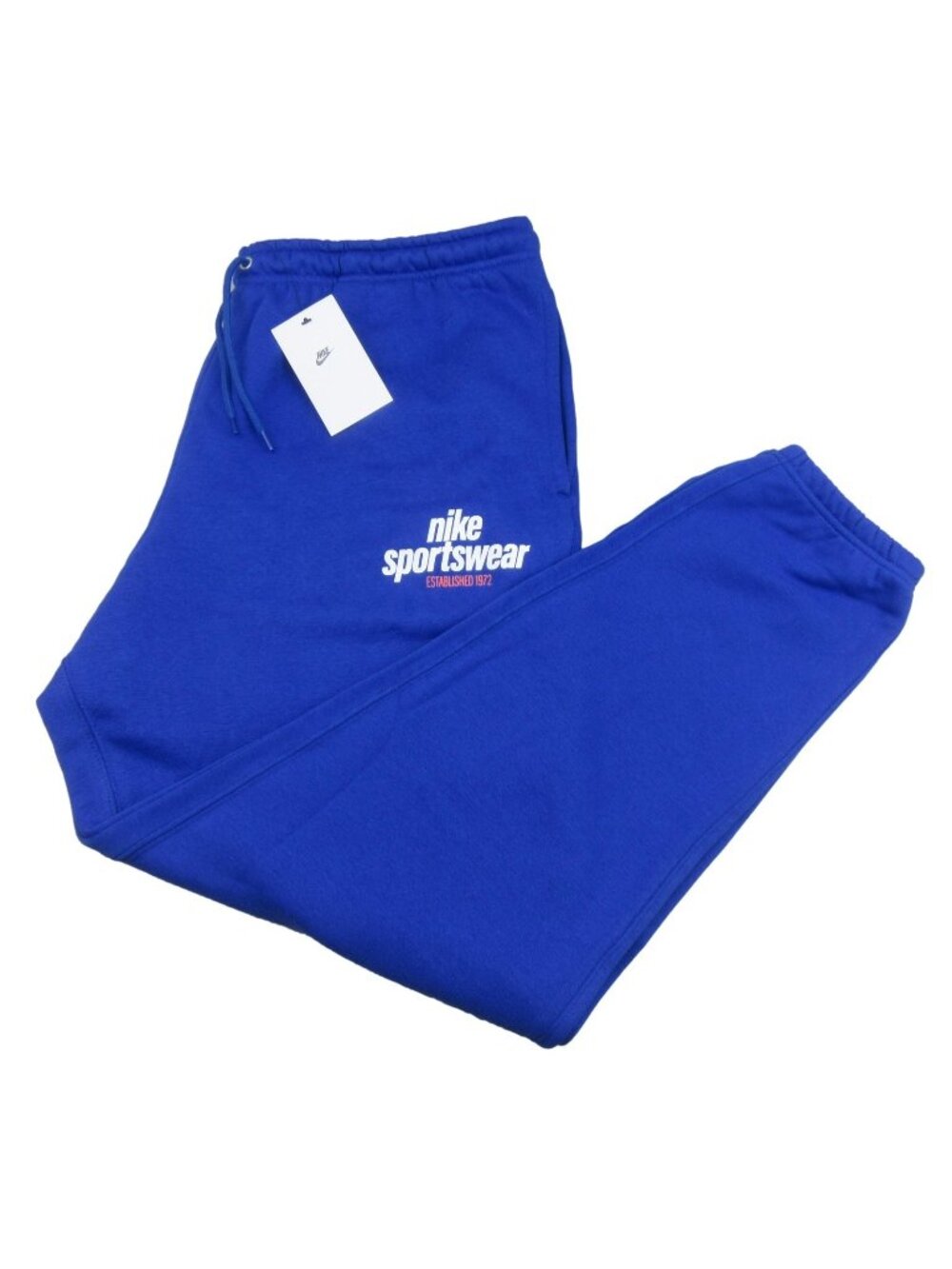 Nike Club Fleece Jogger Pants Mens Size XL Game Royal Blue NEW